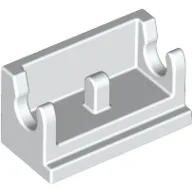 Hinge Brick 1 x 2 Base / White
