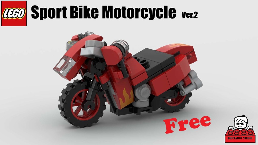 Lego MOC #71 Sport Bike Motorcycle