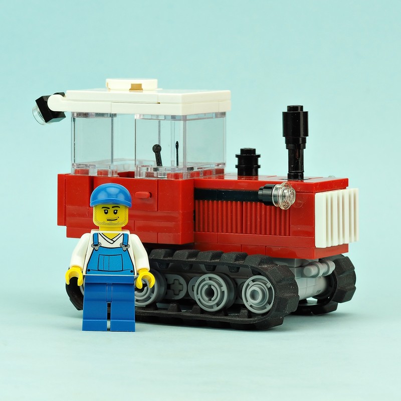Lego Tracked Tractor