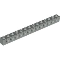 Lego Technic Brick 1 x 14 [13 Pin Holes] / Light Gray