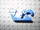 Lego Motorcycle Town Body Rear - Part of x81 / Blue