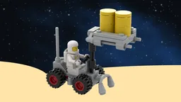 Classic Space Reimagined: LL924 Space Cruiser Forklift