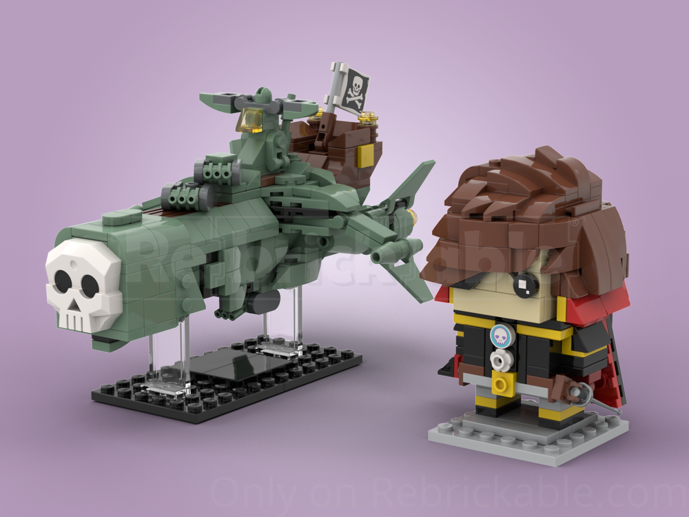 Lego Harlock + Arcadia