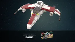 Republic E-wing - 75402 alternative