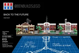 Back to the Future skyline