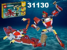 Transformer Manta Ray using set 31130