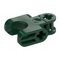 Lego Technic Axle Connector 2 x 3 with Ball Socket, Closed Sides / Dark Green