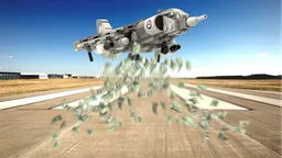 1:72 Scale Harrier GR.1