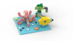 11020 Fish and Submarine