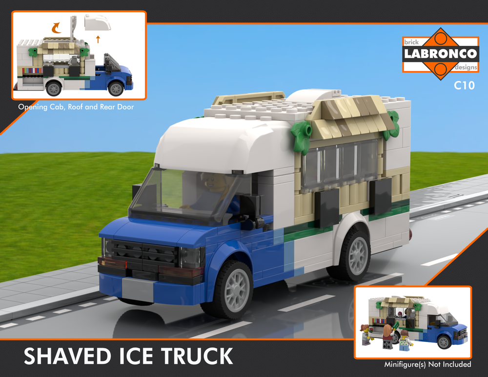 Lego C10 - Shaved Ice Truck