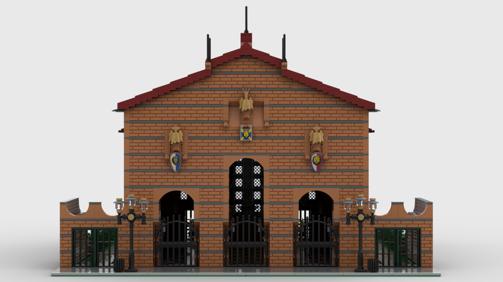 Lego Lion Head Hall