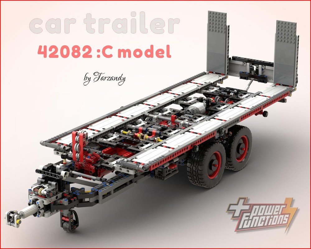 Lego 42082: c model - CAR TRAILER