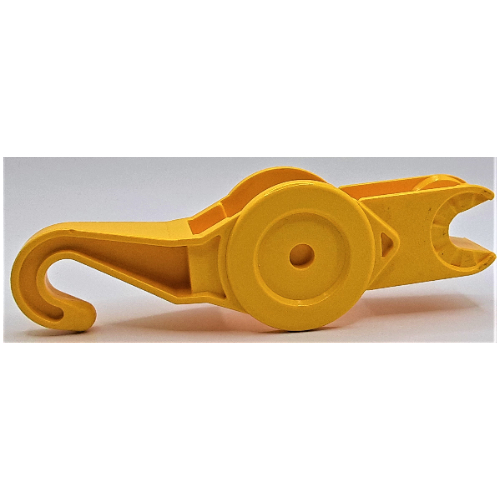 Lego Duplo Toolo Arm with Fake Pulley and Hook / Yellow