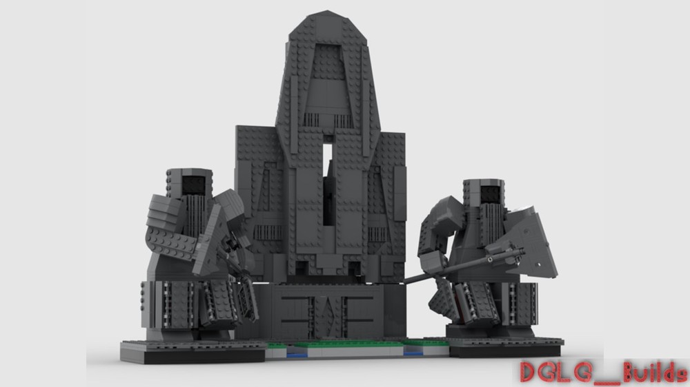 Lego Erebor - The Lonely Mountain