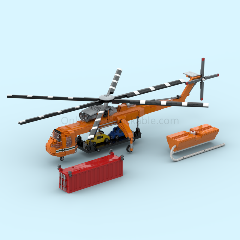 Lego Sikorsky S-64 Skycrane