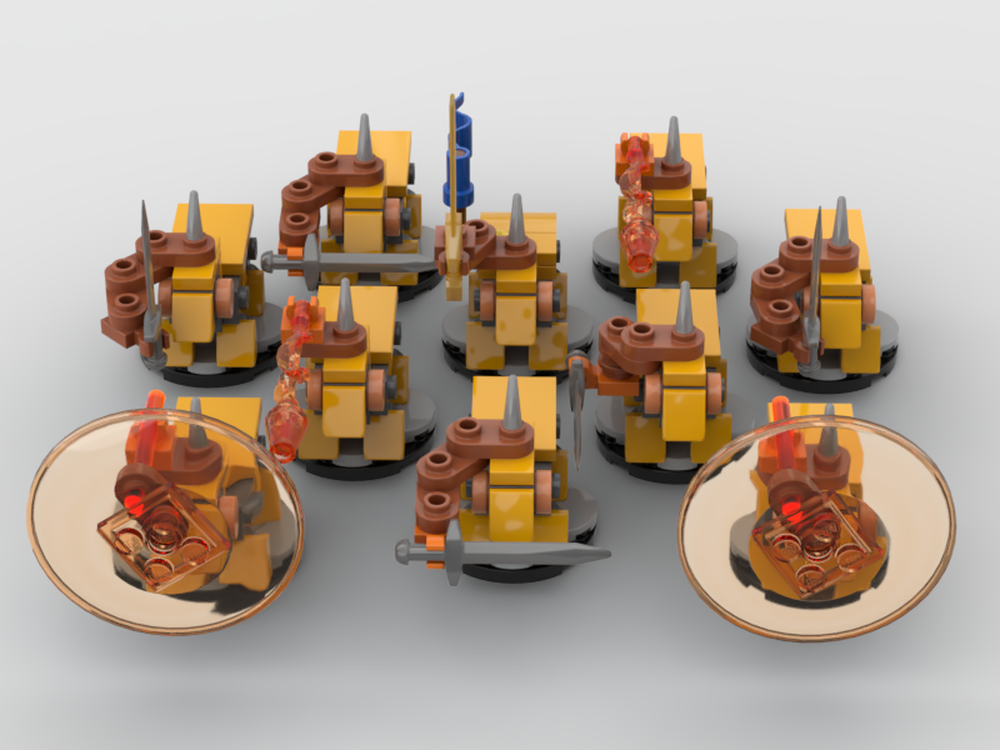 Lego Pony Unicorn Guards