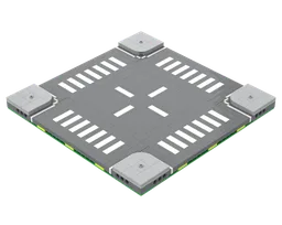 MILS Road - 4 Way Intersection