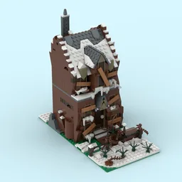 Modular Abandoned House Modification 76407