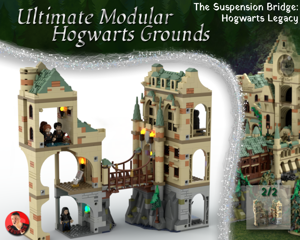 Lego Hp Modular - The Suspension Bridge: Legacy Adventures