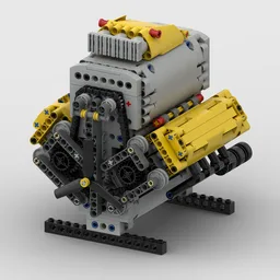 Crossplane V8 with Supercharger & removable Covers