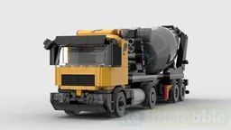 Cement mixer trailer&tractor