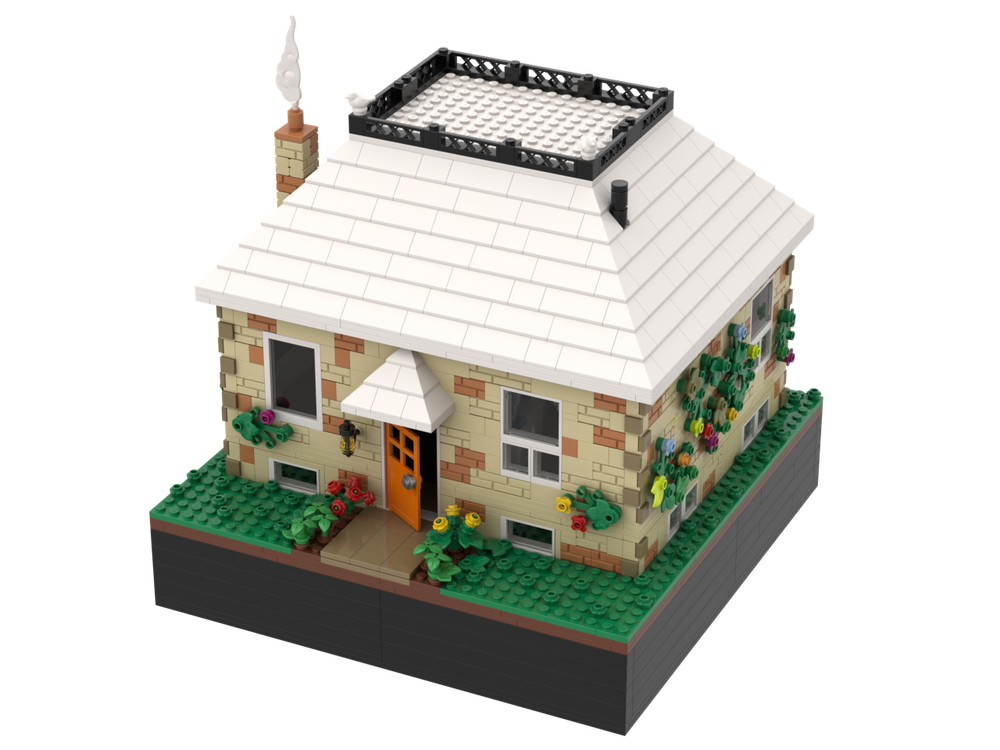 Lego Modular - Split-Level house