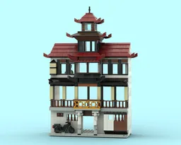 Japan Traditional Building - Ryokan (Onsen Inn)