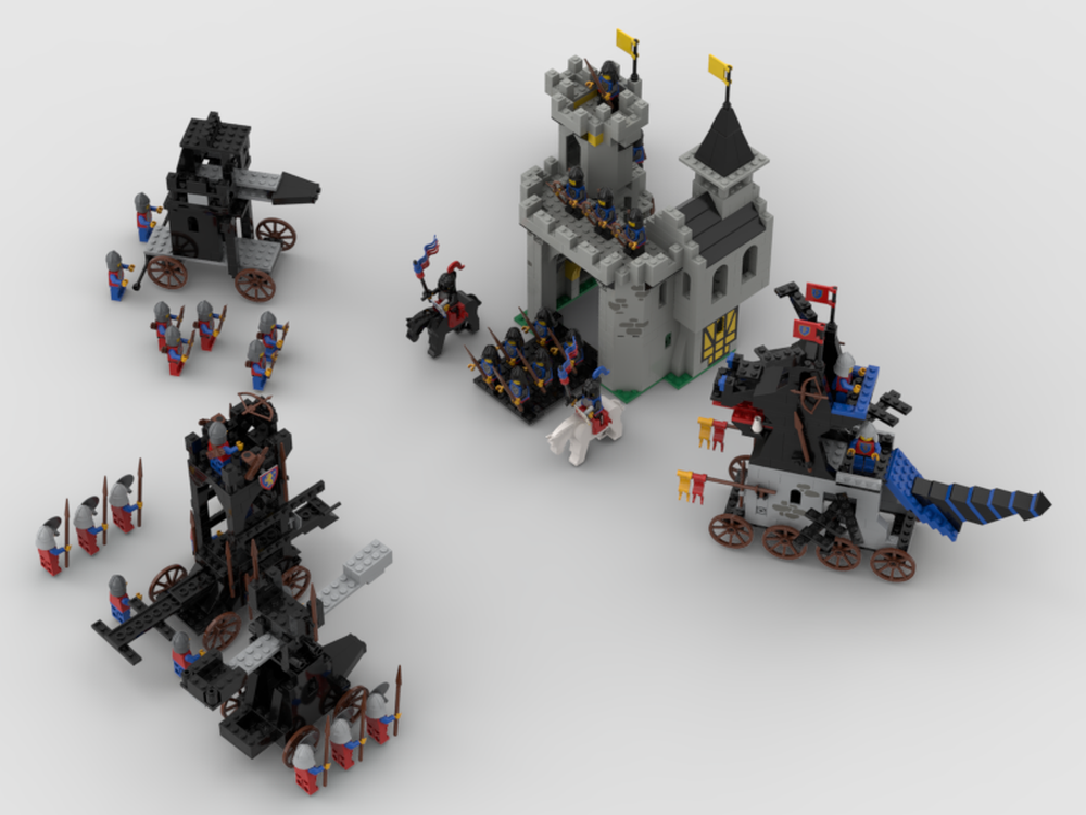 Lego Black Falcons Castle Siege