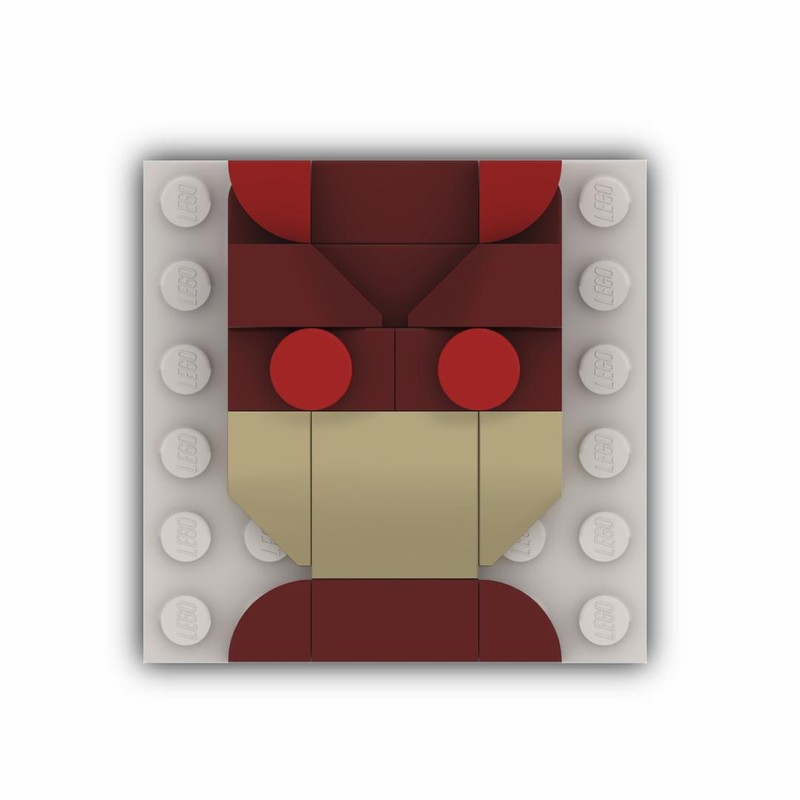 Lego Daredevil Mini Mosaic (Designed for LEGO X Levi's)