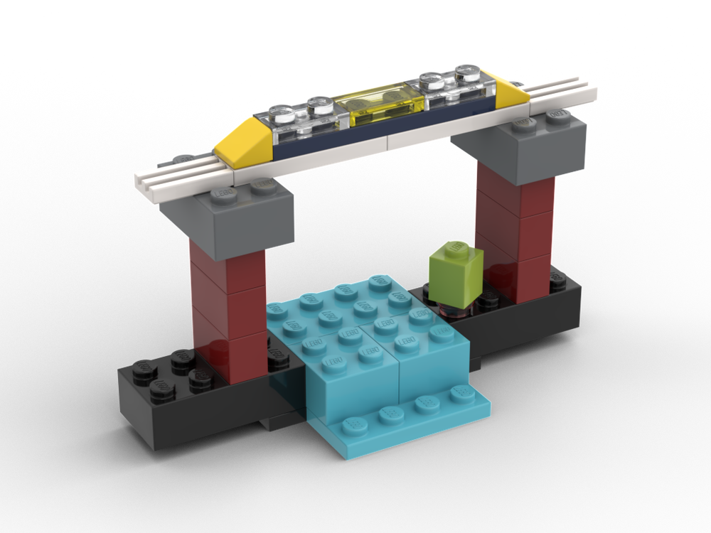 Lego 11005 Advent - Day 21 - Fast Train on Viaduct