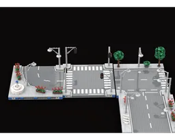 Crossing road