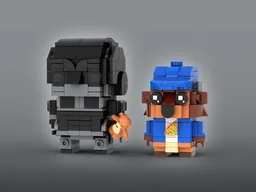 Black Noir Brickheadz LEGO MOC - Amazon Prime Video The Boys
