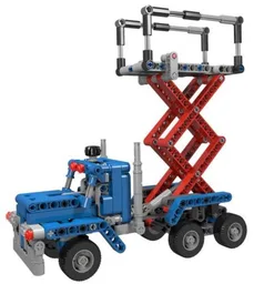 Scissor lift truck