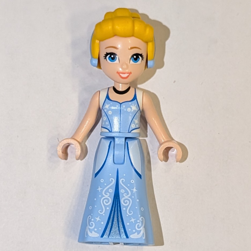 Lego Cinderella, Bright Light Orange Hair