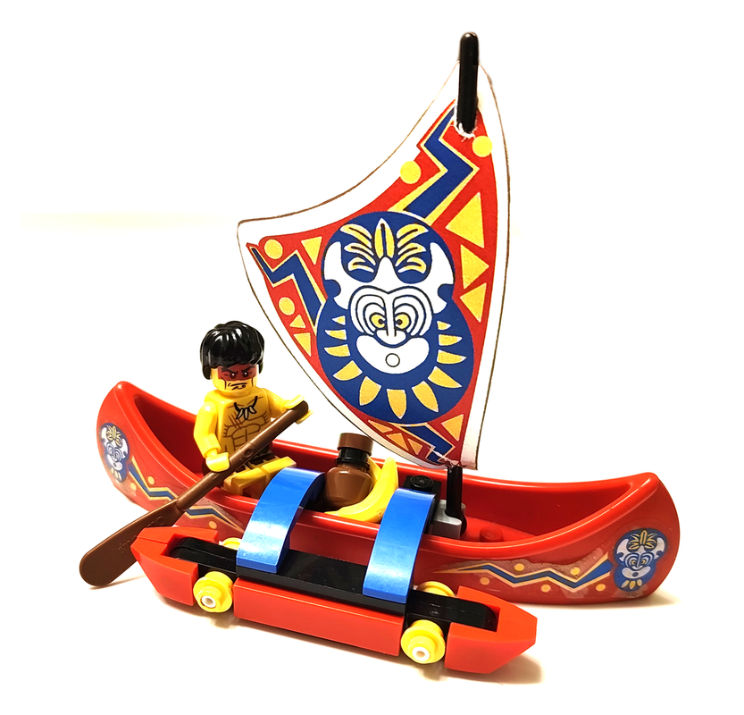 Lego Islander Outrigger