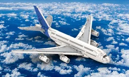 Airbus A380 factory livery