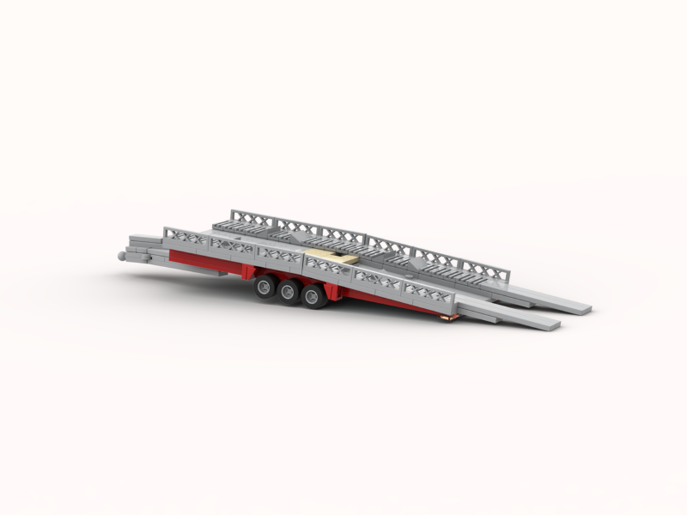 Lego Speed Champions 8 wide car trailer