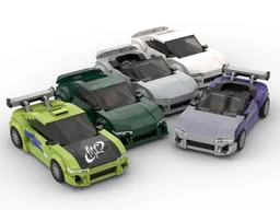 Mitsy Eclipse - Set of Five Colors