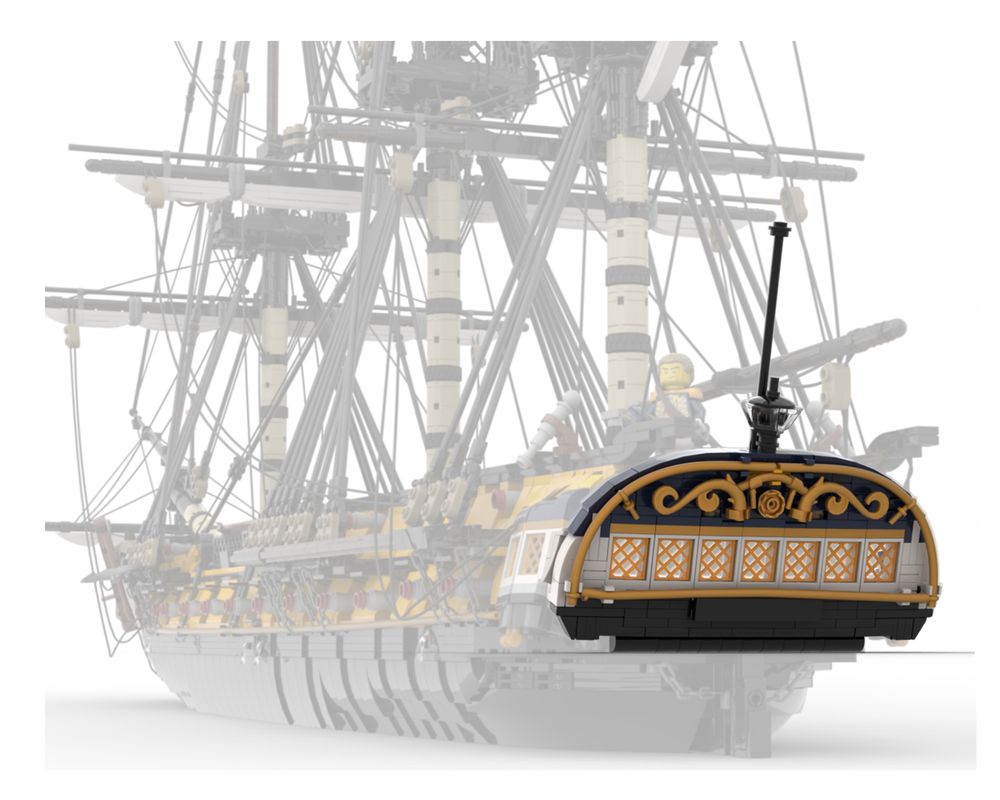 Lego Euryalus Alternate Stern Modification
