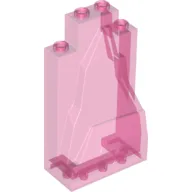 Rock Panel 2 x 4 x 6 / Trans-Dark Pink