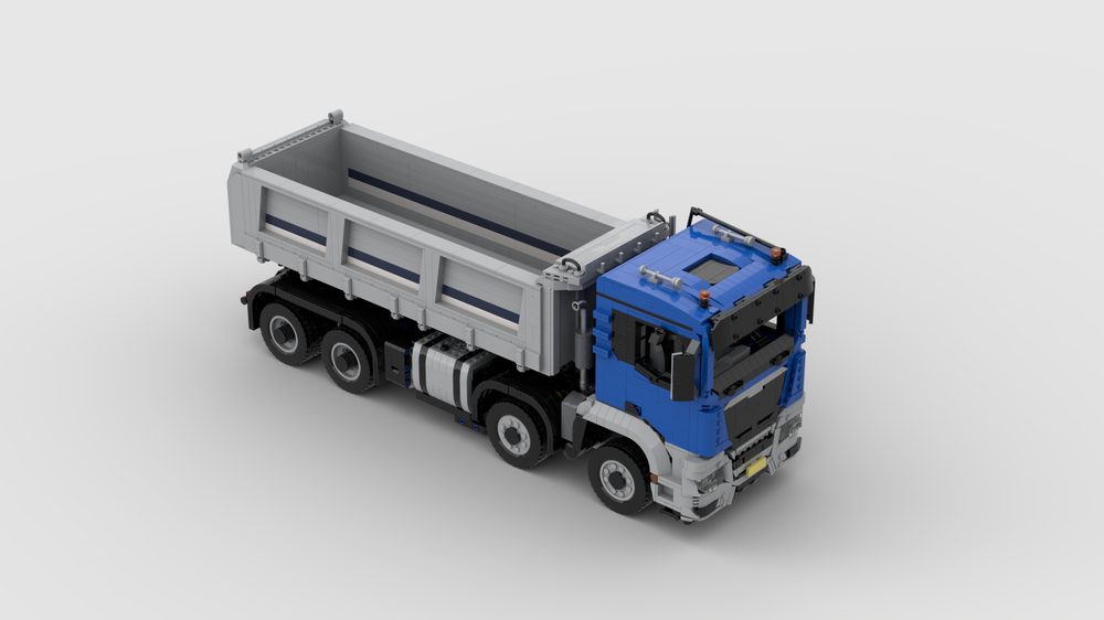 Lego New Man TGS 8x8 dump truck
