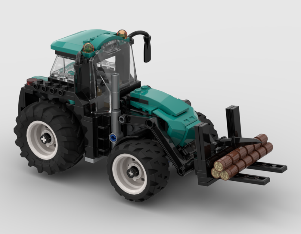 Lego Front Loader Attachment Pack for City Tractor (60498)