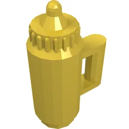 Belville / Scala, Equipment Baby Bottle / Water Bottle / Yellow