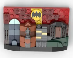 Gotham Skyline TV Insert