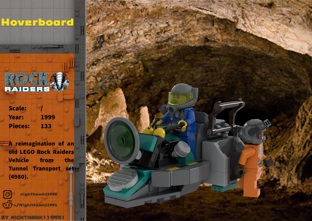 Lego Rock Raiders Hover Board