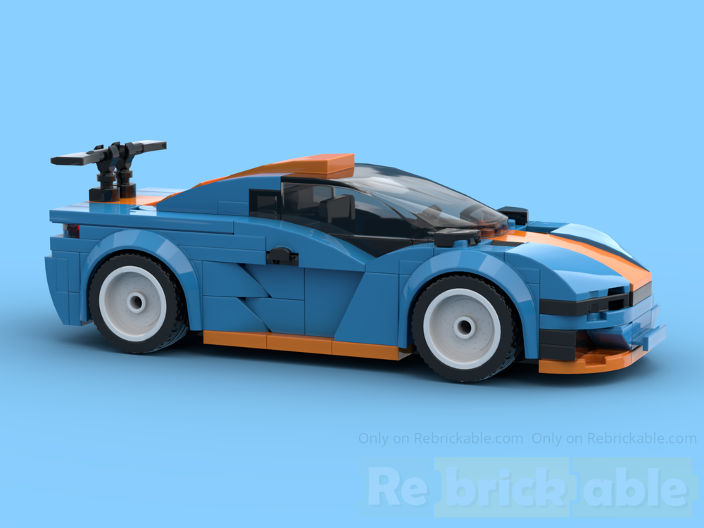 Lego Freyja, dark azure version