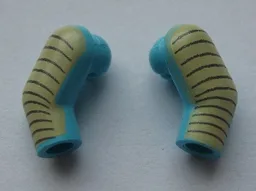 Arm, (Matching Left and Right) Pair with SW Greedo Pattern / Sky Blue