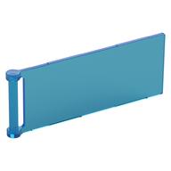 Lego Flag 7 x 3 with Rod / Trans-Dark Blue