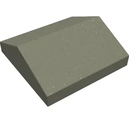 Brick Sloped 33° 2 x 2 Double / Dark Gray