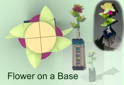Flower on a Base